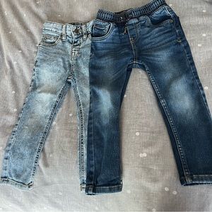 {bundle of 2} Cat & Jack Jeans • 3T • EUC • Adjustable waist